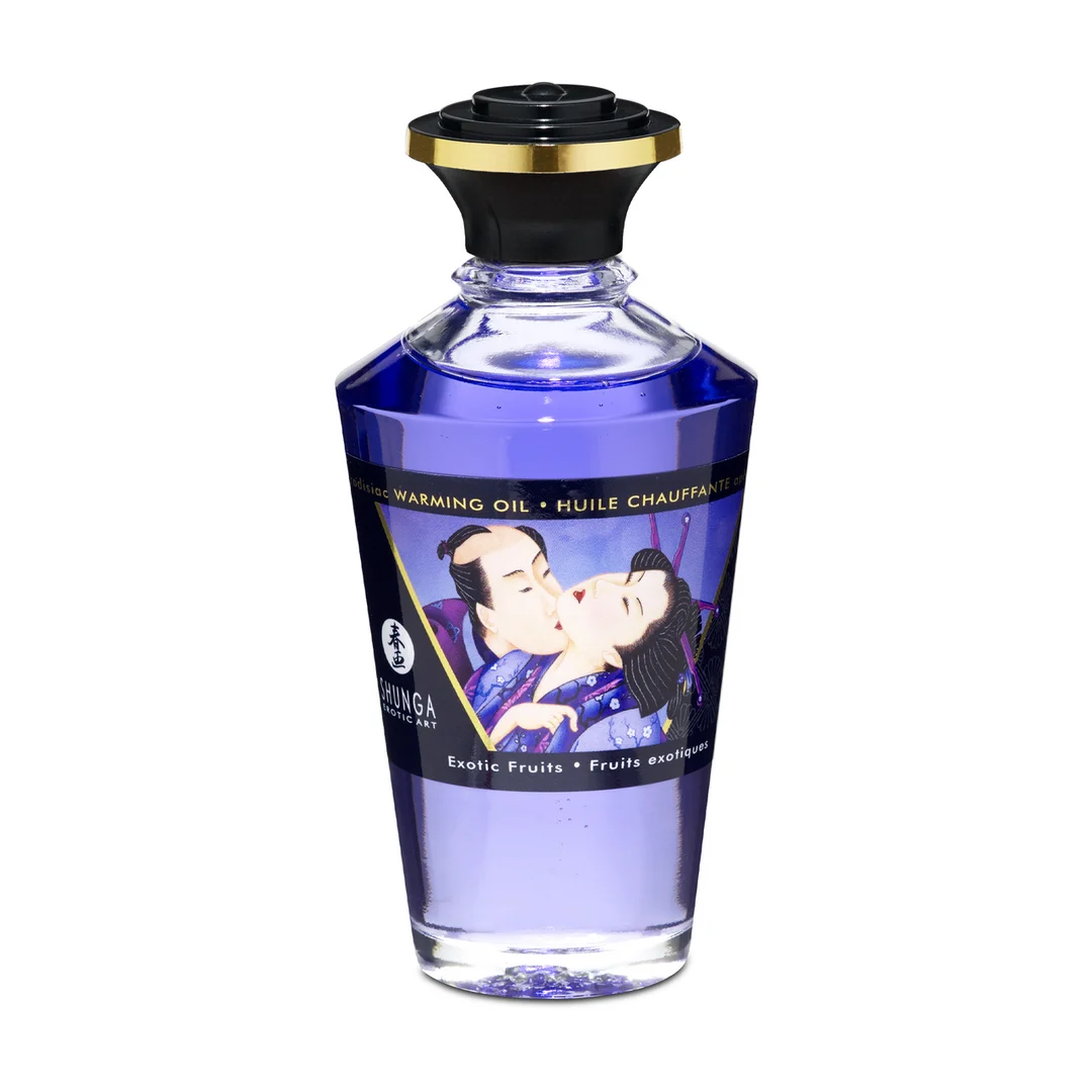 Huile chauffante – Fruits exotiques – Aphrodisia Olie 100 ml – Image 2