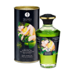 Huile chauffante au thé vert exotique 100 ml - Huile Aphrodisia – Image 3