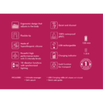 Vibromasseur – design ergonomique – SANYA violet Shunga – Image 12