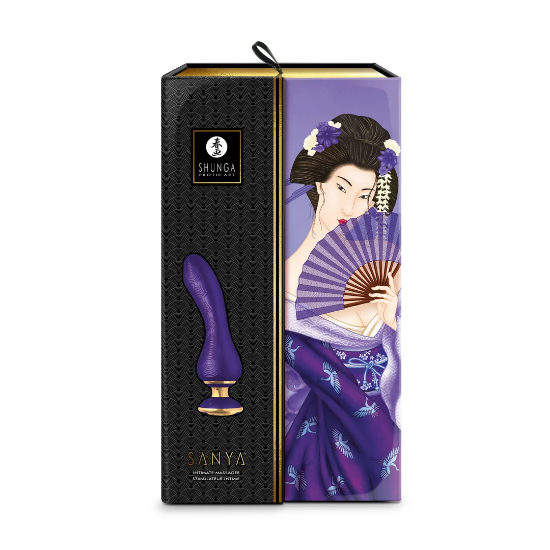 S-303_1_1 Vibromasseur – design ergonomique – SANYA violet Shunga – Image 1