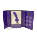 Vibromasseur – design ergonomique – SANYA violet Shunga – Image 2