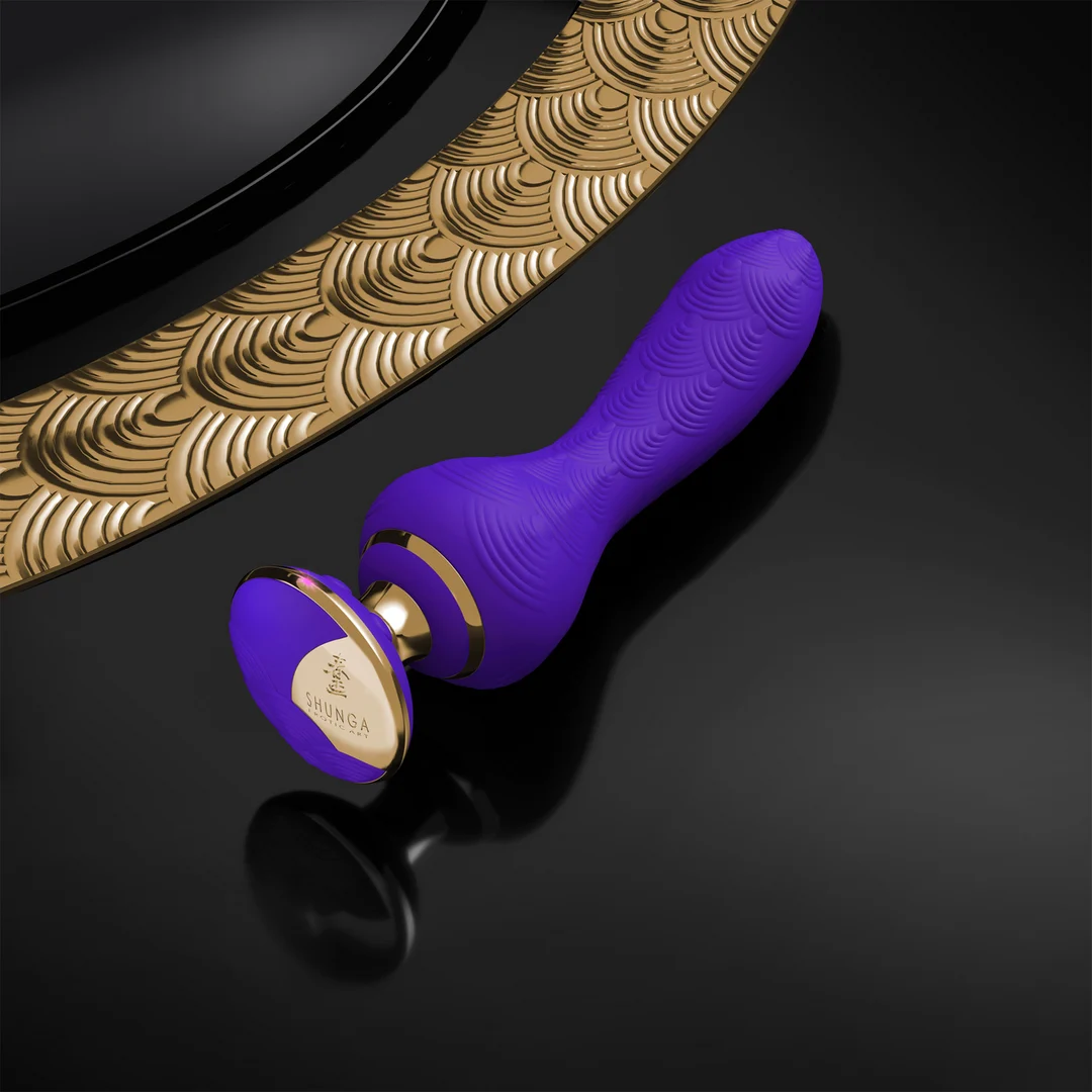 Vibromasseur – design ergonomique – SANYA violet Shunga – Image 5