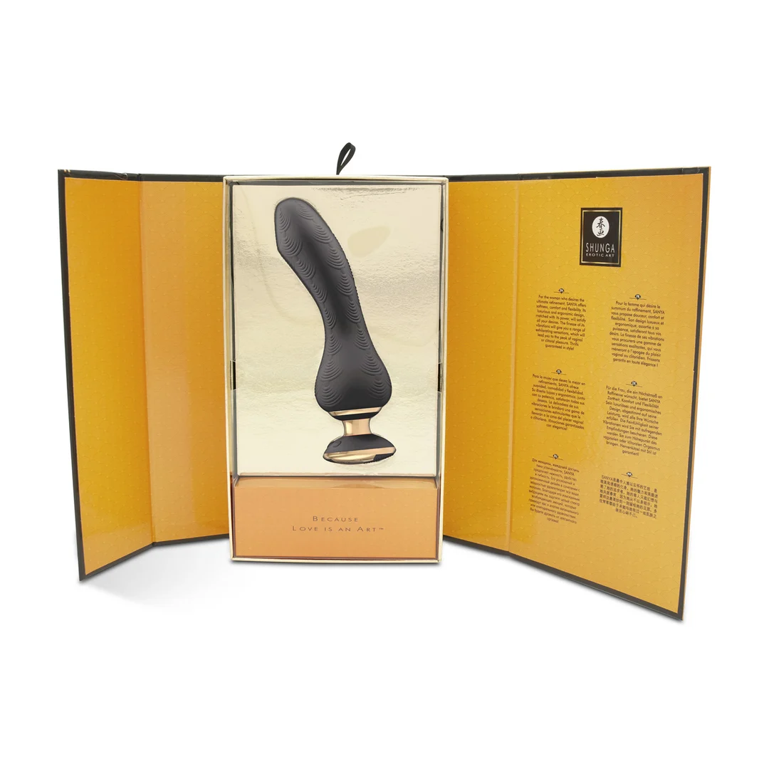 Vibromasseur – design ergonomique – SANYA violet Shunga – Image 14