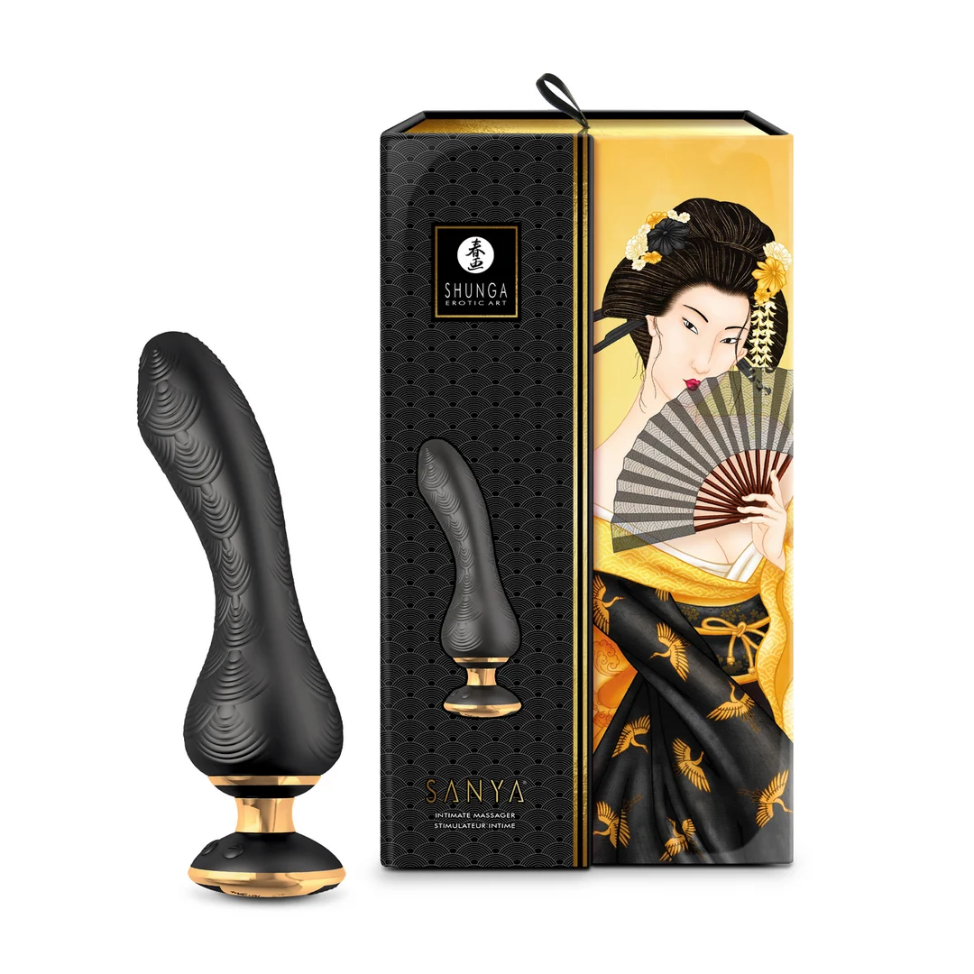 Vibromasseur – design ergonomique – SANYA violet Shunga – Image 15