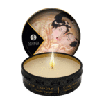 Bougie de massage – Mini bougie de massage et d’ambiance – Vanille – Shunga – 30 ml