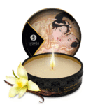 Bougie de massage – Mini bougie de massage et d’ambiance – Vanille – Shunga – 30 ml – Image 2
