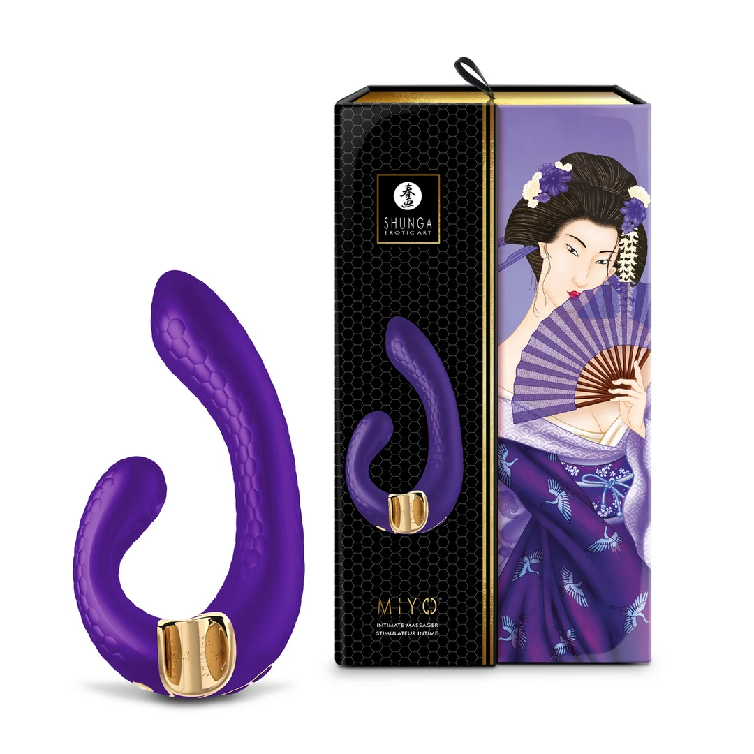 Vibromasseur pour le point G avec prise en main confortable, rose clair Shunga – Image 8