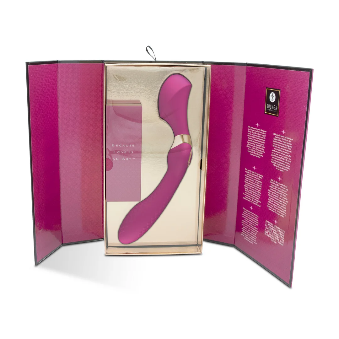 Vibrateur, 10 modes, ZOA Framboise Shunga – Image 2