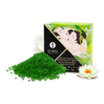 Sels de bain Oriental – Cristaux moussants parfumés de sel de la mer Morte, colore l’eau – Fleur de lotus – Shunga – 75 gr – Image 3
