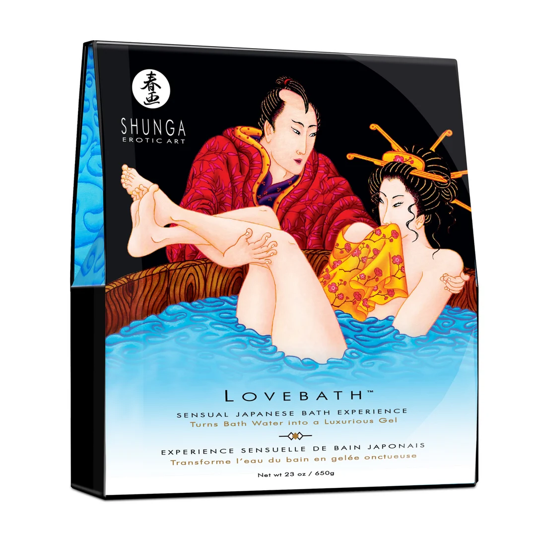 S-6800_1_1 Lovebath – perles de bain jelly Ocean Temptations – mixte – Shunga – 20 oz / 575 gr – Image 1