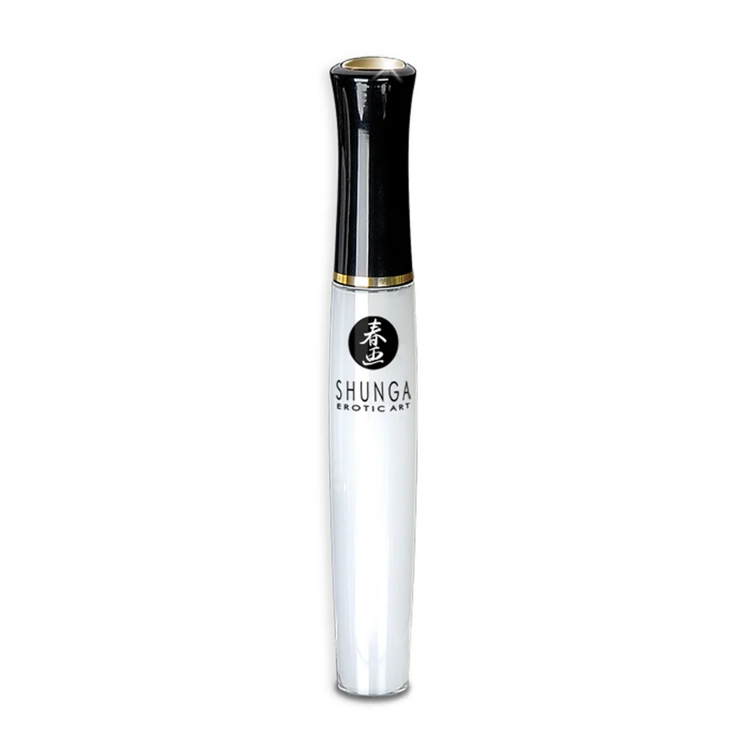 Shunga Divine Oral Lipgloss Fraise et vin pétillant – Image 2
