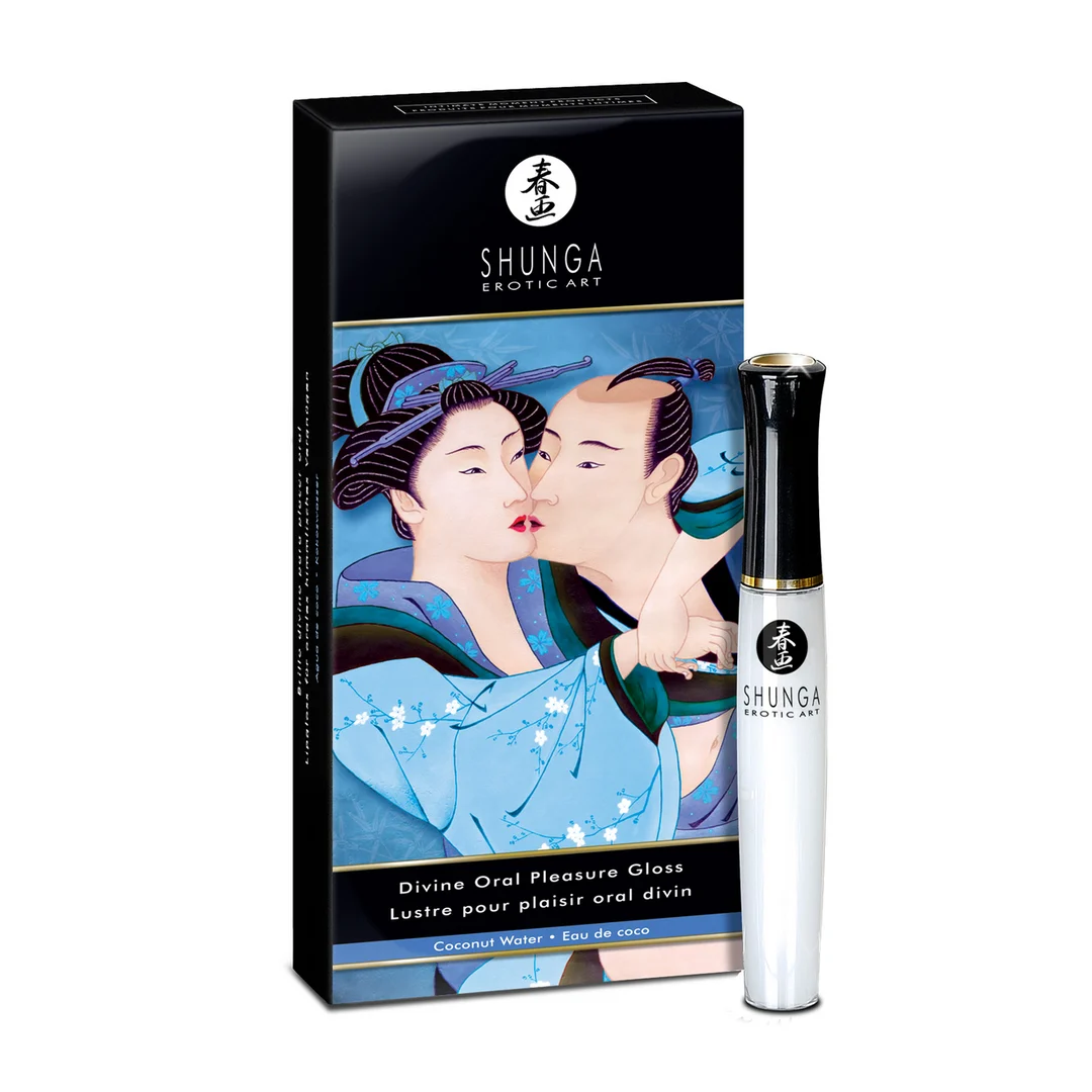 S-7910_1 Gloss stimulant – Divine Oral Lipgloss Eau de coco 10 ml (0,33 fl oz) – Image 1