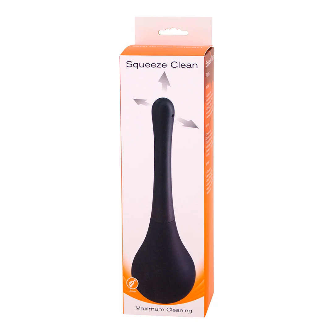 Douche anale, douche intime Squeeze Clean avec revêtement en TPR, 190 ml – Image 2