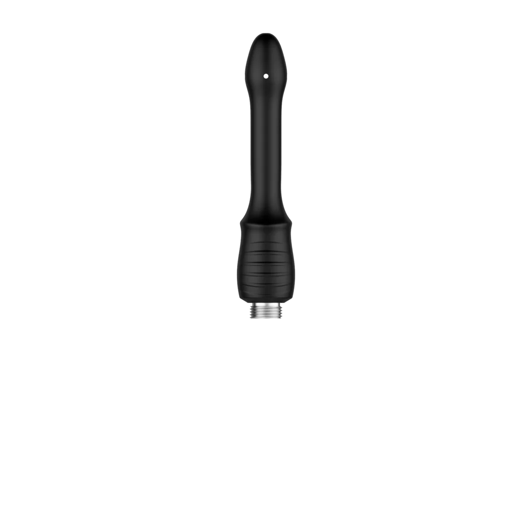 Douche anale, Shower Douche Duo Kit pour débutants avec 2 embouts en silicone, noir, Nexus – Image 4