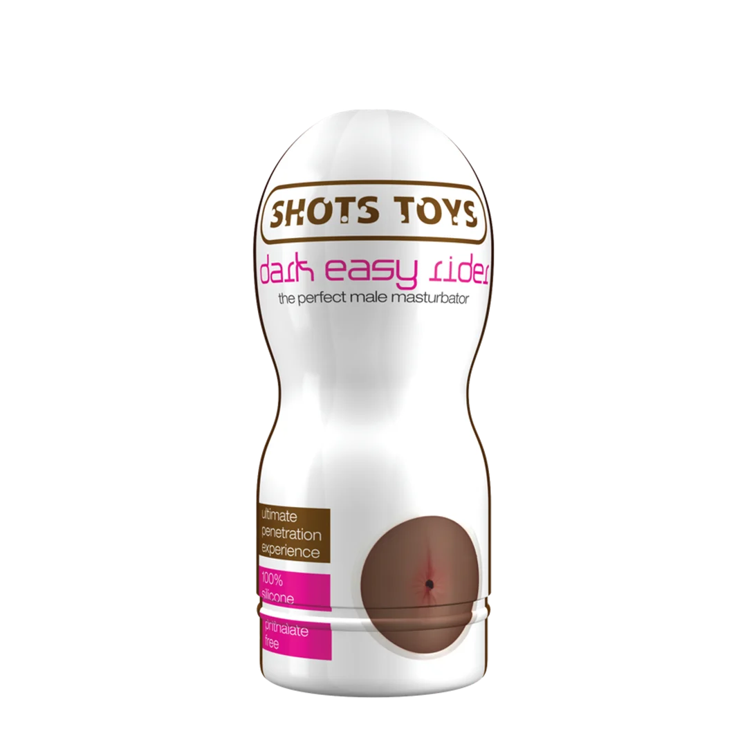 Masturbateur en forme de bouche en silicone doux – Dark Easy Rider – Image 3