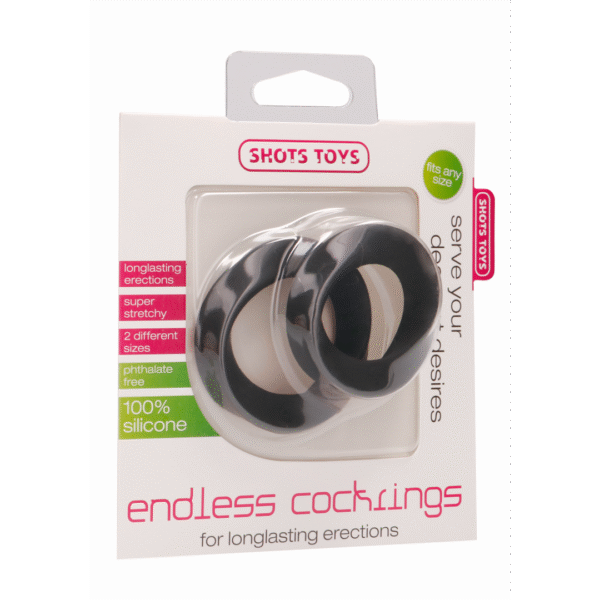 Set de bagues péniennes Endless en silicone