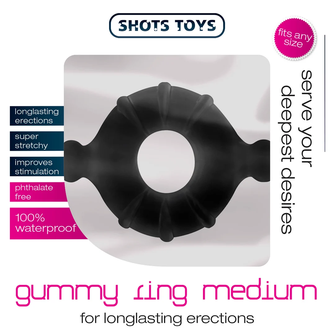Shots Gummy Ring Medium – Image 1
