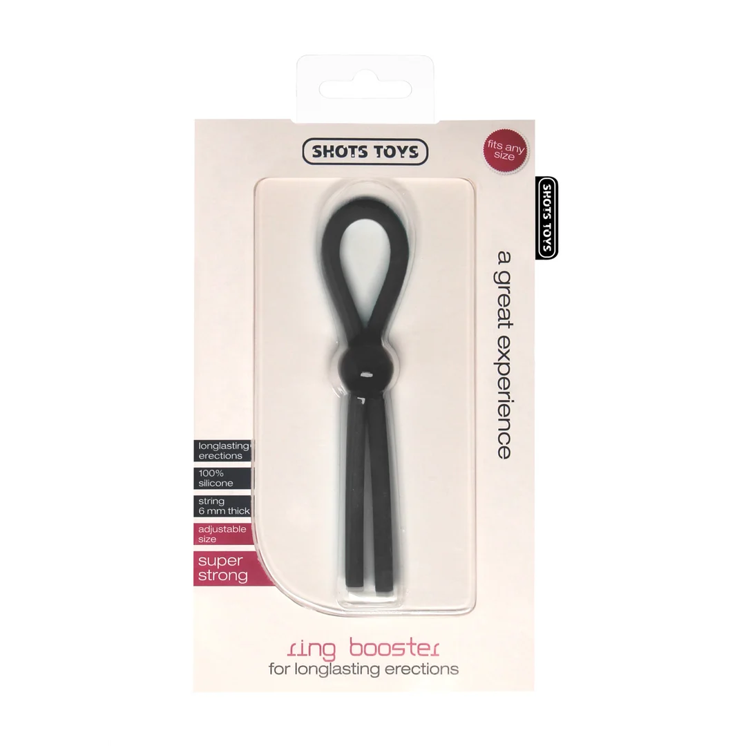 Anneau pénien réglable Shots Ring Booster – Image 1