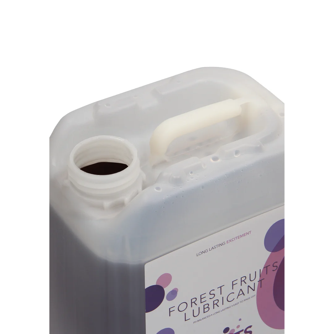 Lubrifiant à base d’eau – Compatible avec les préservatifs en latex – Fruits des bois – 1,3 gal / 5 l – Shots Lubes – Image 2