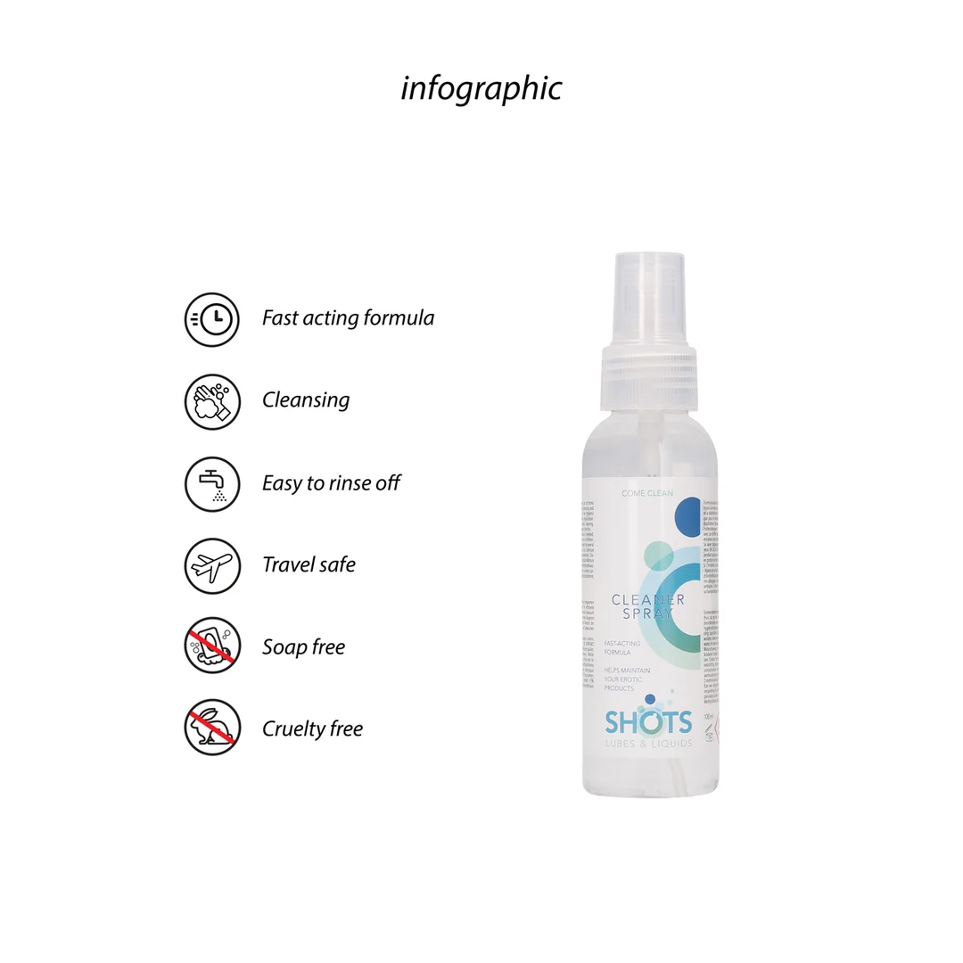 Spray nettoyant Shots 100 ml – Image 2