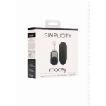 Œuf vibrant avec télécommande et 10 modes – Macey Simplicity by Shots