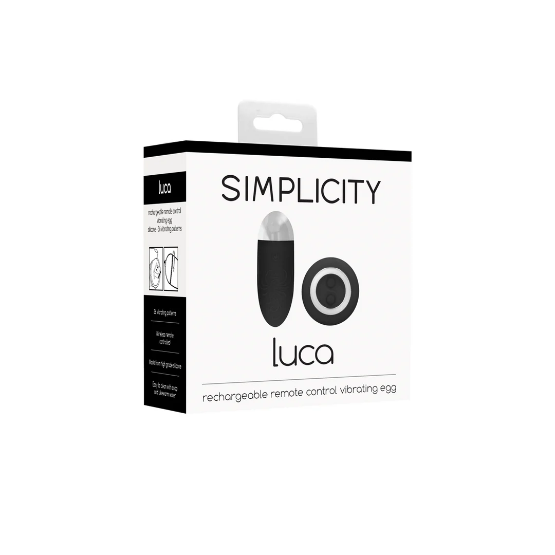 Simplicity by Shots Luca, œuf vibrant avec télécommande – Image 1