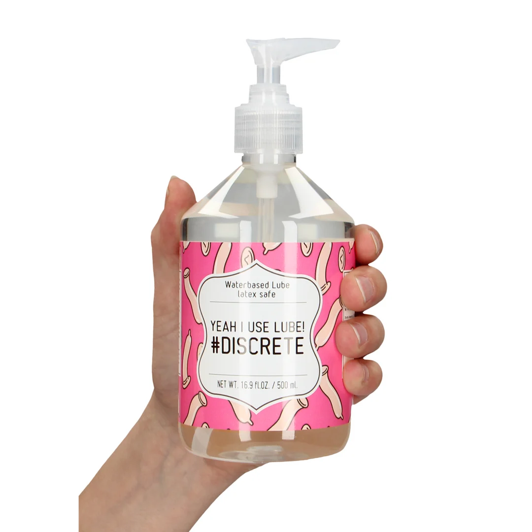 Lubrifiant à base d’eau – Testé sous contrôle dermatologique, convient aux préservatifs en latex – Sans parfum, sans goût – 500 ml – S-Line by Shots – Image 4