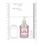 Lubrifiant à base d’eau, testé sous contrôle dermatologique et compatible avec les préservatifs en latex, sans parfum et sans goût, 500 ml, S-Line by Shots – Image 3