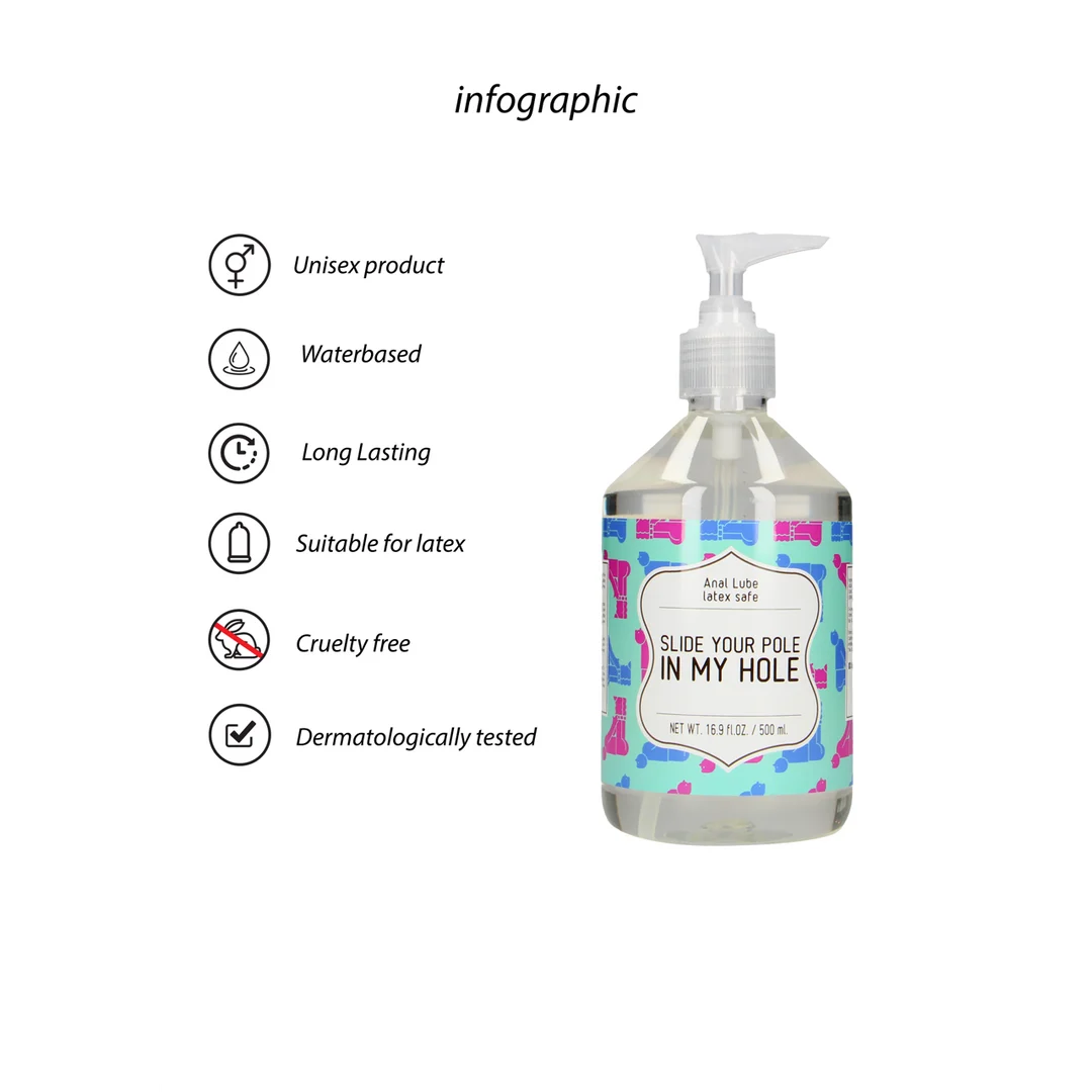 Lubrifiant S Line à base d’eau, 500 ml – Image 1