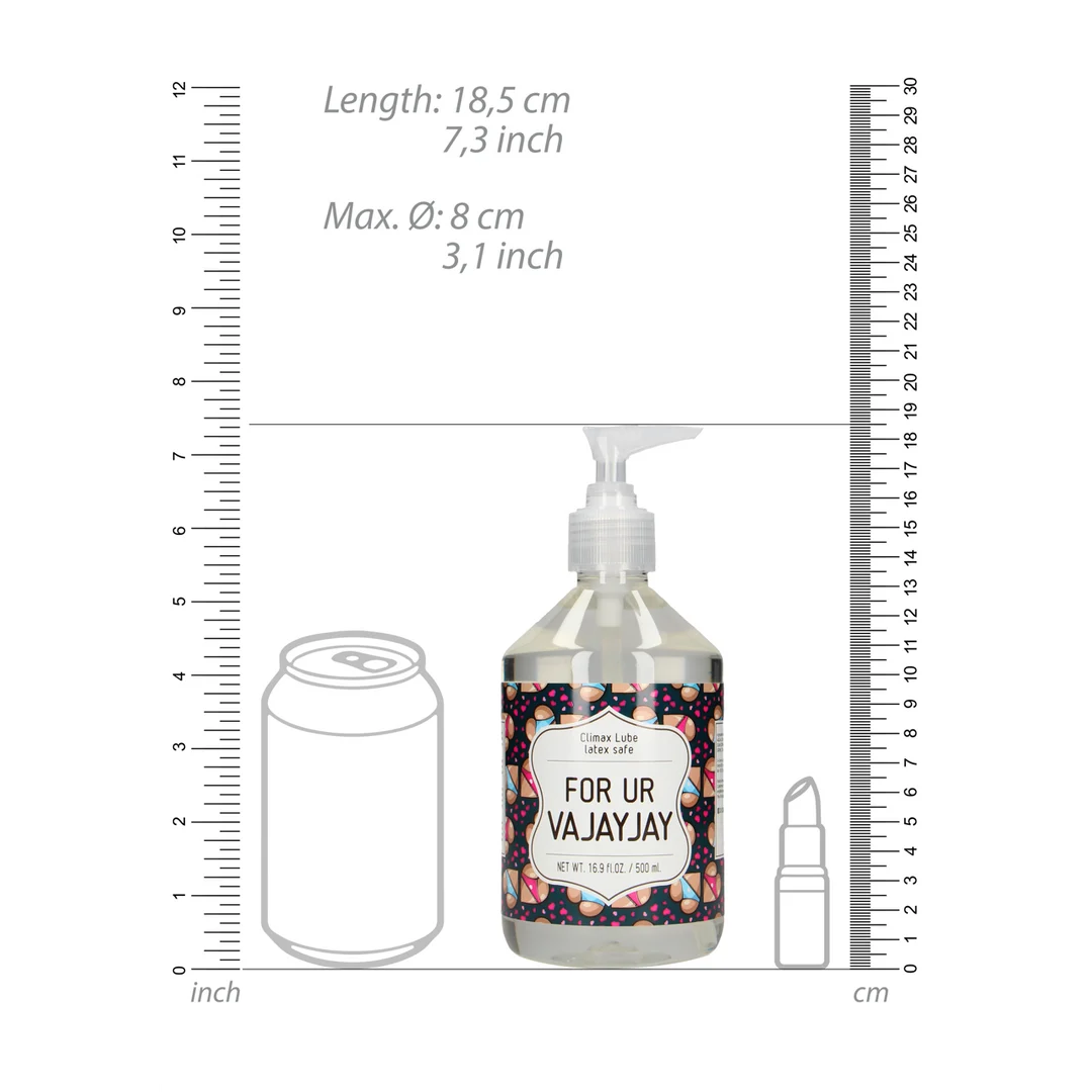 Lubrifiant S Line Voor Ur Vajayjay à base d’eau 500 ml – Image 3