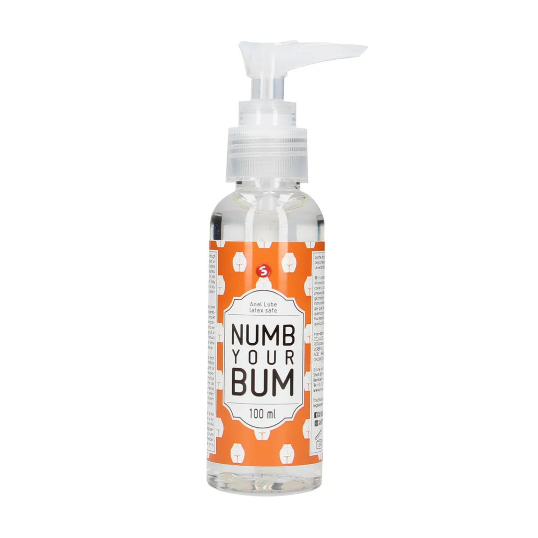 S Line Numb Your Bum lubrifiant anal 100 ml – Image 5