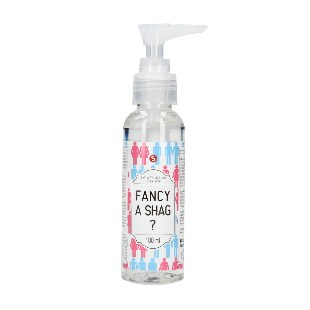 Lubrifiant à base d’eau extra épais (Fancy A Shag?) sans parfum et sans goût 100 ml S-Line by Shots – Image 5