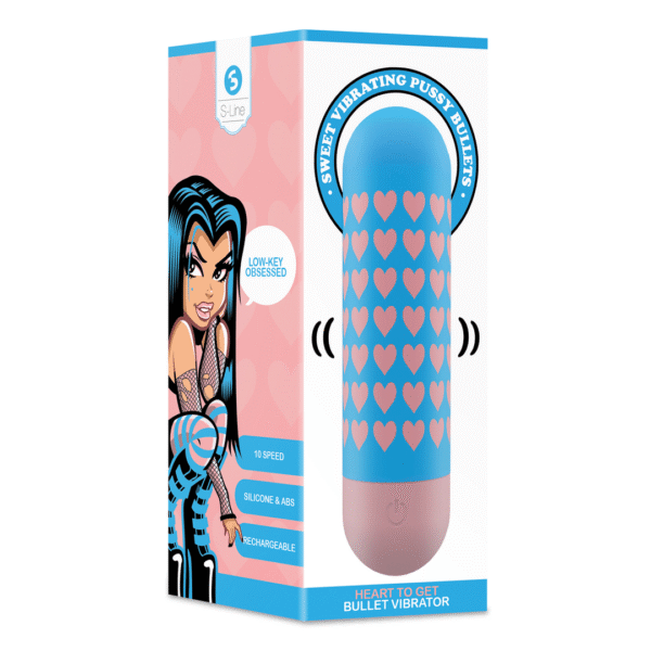 Vibromasseur bullet Heart to Get