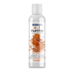 Lubrifiant parfumé – 4 in 1 Playful Flavors – Salted Caramel Delight – 29,5 ml – Swiss Navy – Image 2