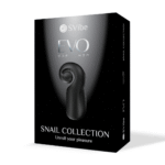 Stimulateur masculin double Snail Vibe EVO, noir