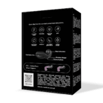 Stimulateur masculin double Snail Vibe EVO, noir – Image 2