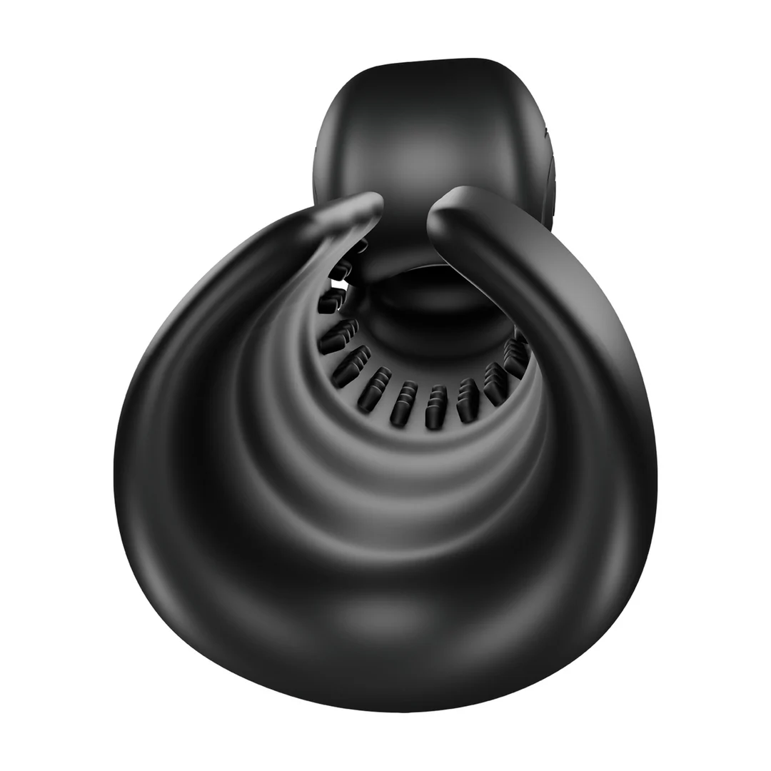 Stimulateur masculin double Snail Vibe EVO, noir – Image 6