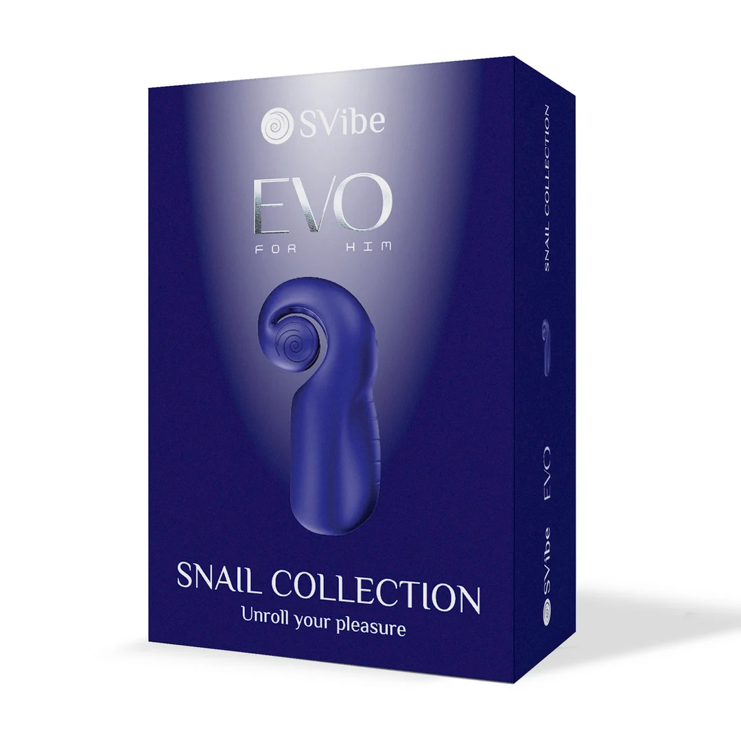 Stimulateur masculin double Snail Vibe EVO, noir – Image 7
