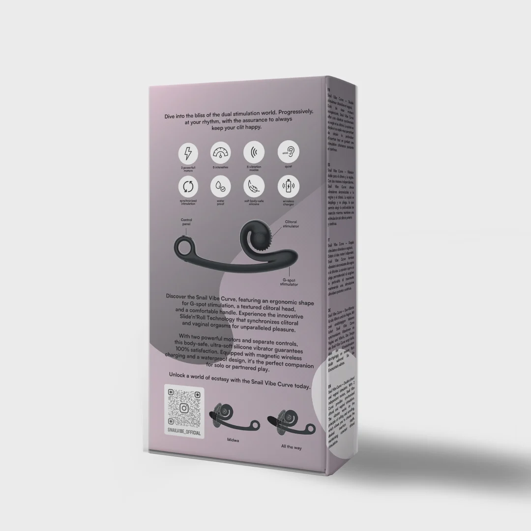 Stimulateur double Snail Vibe Curve – Image 7