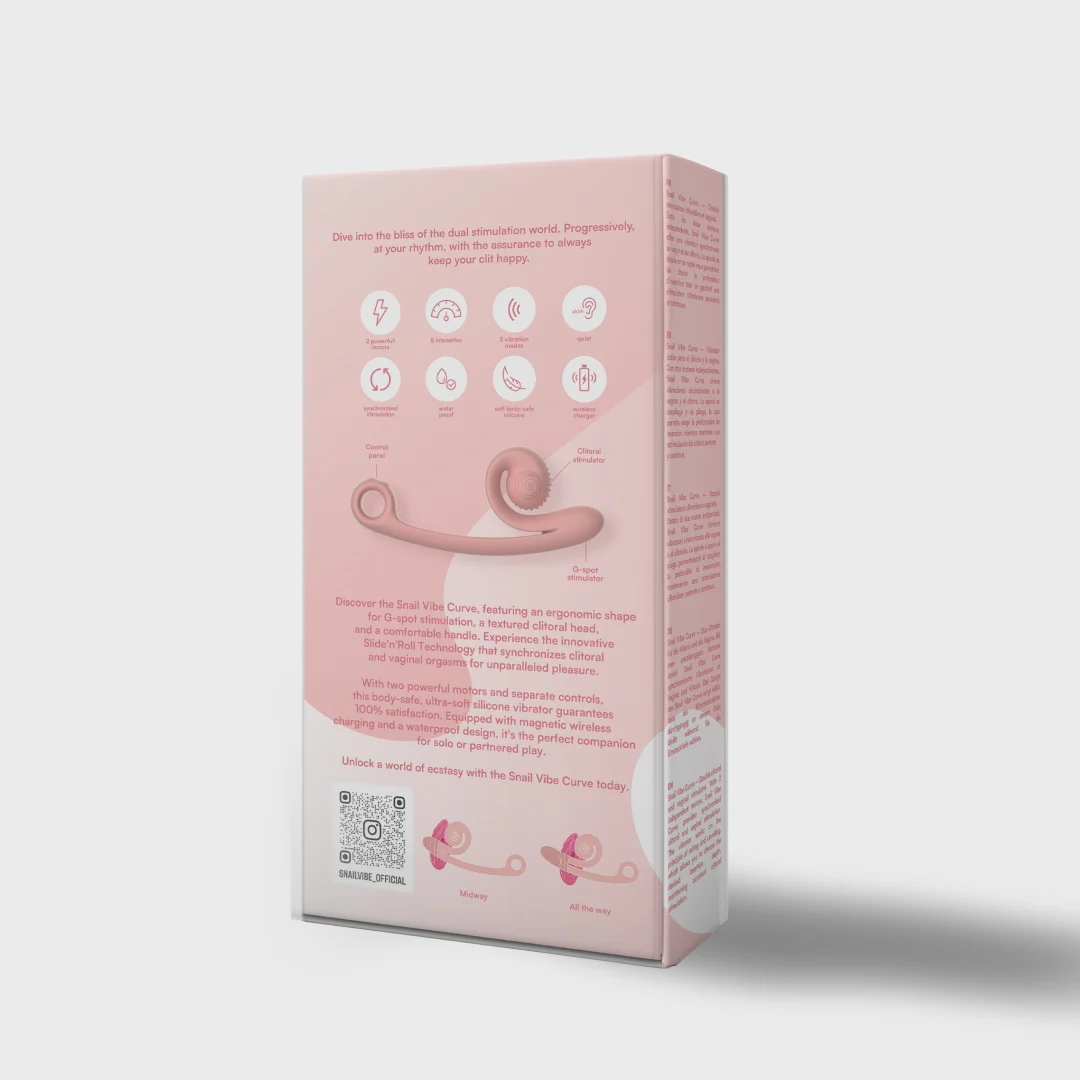 Stimulateur double Snail Vibe Curve – Image 17