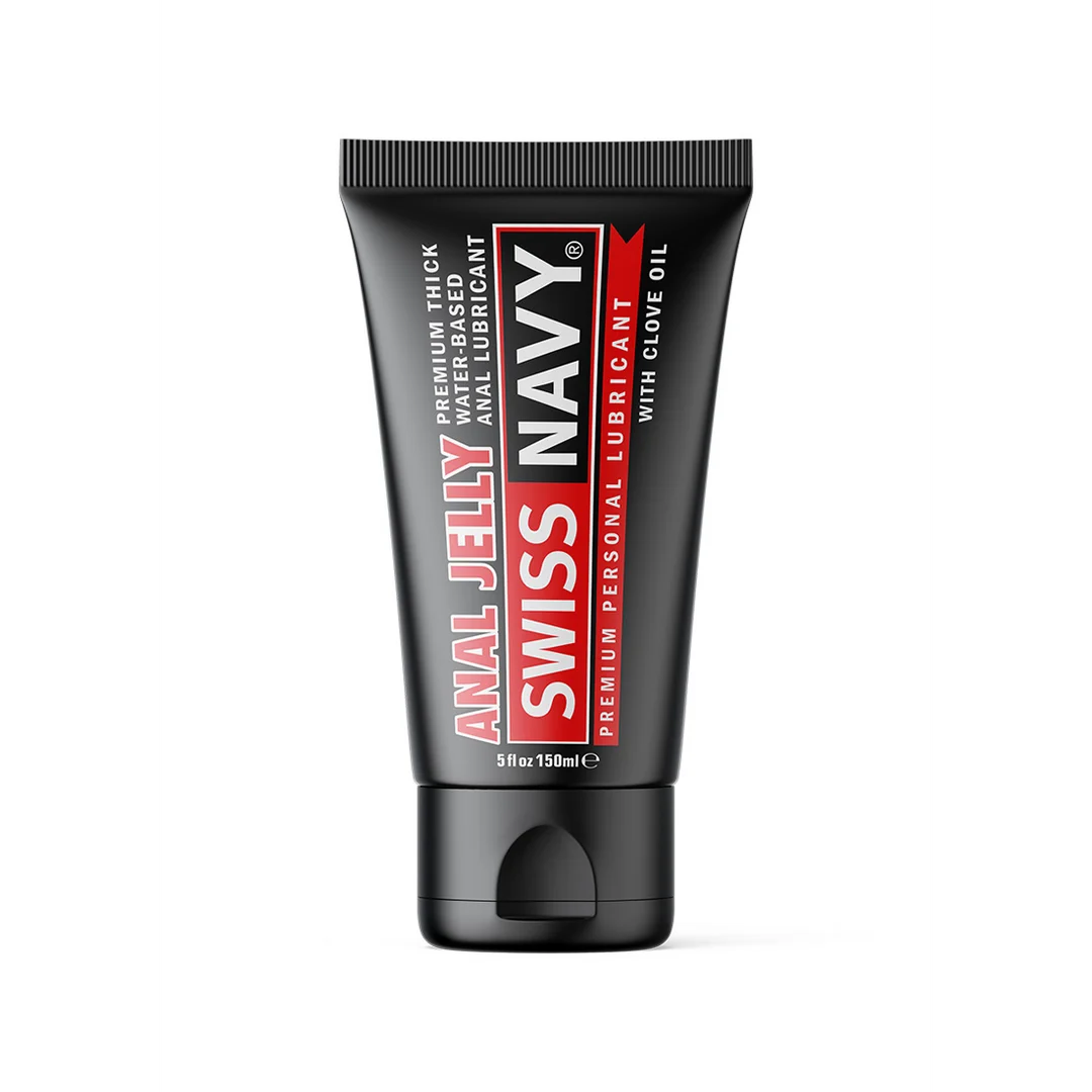 Lubrifiant anal – Gel épais premium à base d’eau avec de l’huile de clou de girofle – Clou de girofle – 59 ml – Swiss Navy – Image 2