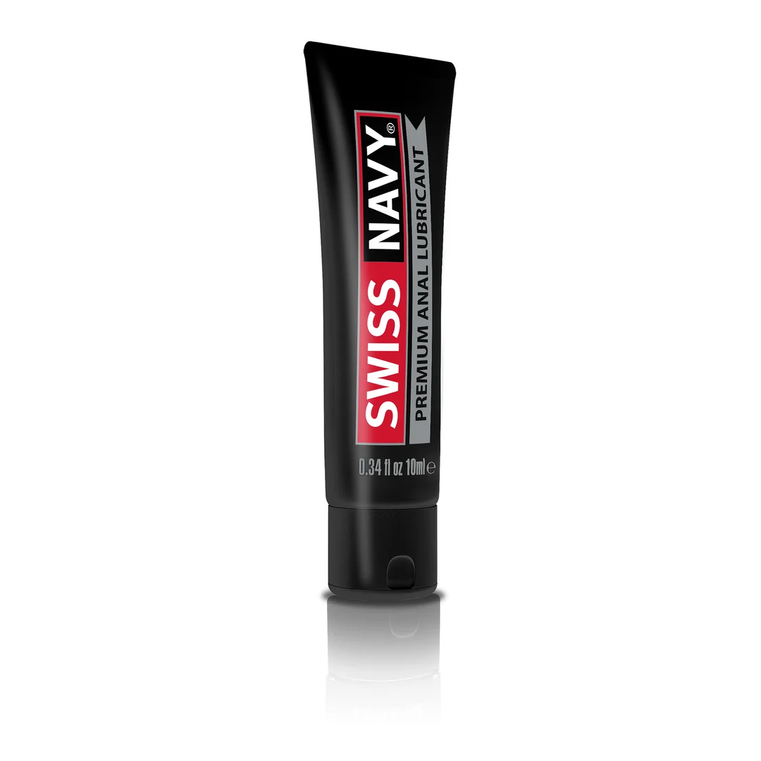 Lubrifiant anal – gel silicone premium au giroflier, FORMAT TESTEUR – sans parfum et sans goût – 29,5 ml – Swiss Navy – Image 3