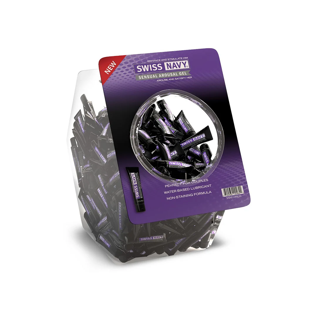 Lubrifiant stimulant pour l’excitation sensuelle Fishbowl (50 pièces) – Swiss Navy – Image 2