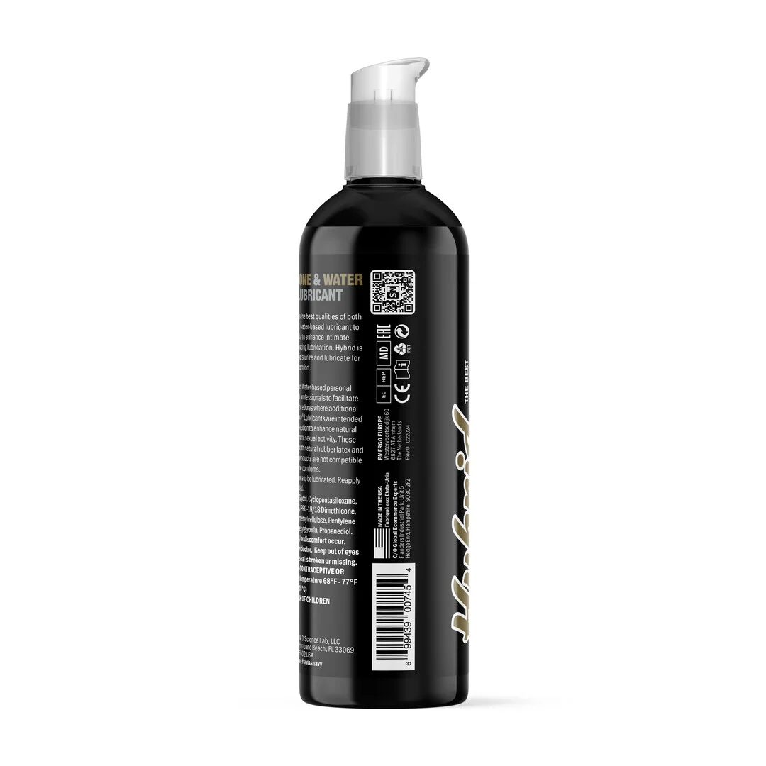 Lubrifiant (neutre) – Lubrifiant hybride à base de silicone et d’eau – sans parfum, sans goût – 29,5 ml – Swiss Navy – Image 12