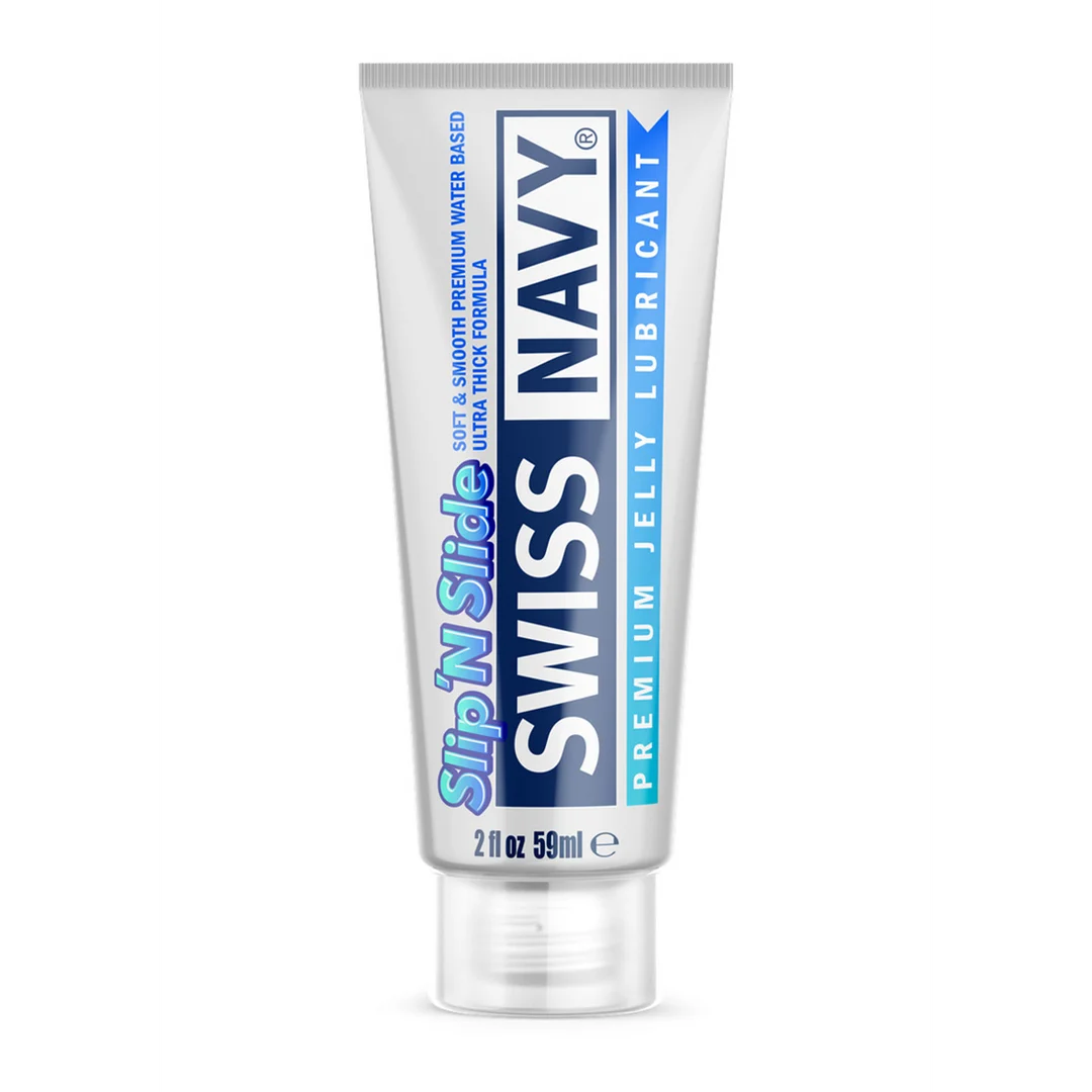 Lubrifiant à base d’eau – gelée ultra épaisse qui reste en place – sans parfum et sans saveur – 59 ml – Swiss Navy – Image 2