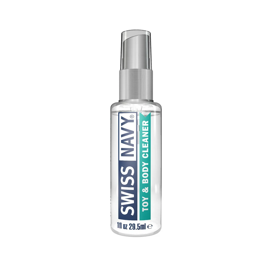 Nettoyant pour sextoys et le corps – Spray nettoyant pour sextoys et la peau, compatible avec les lubrifiants à base de silicone – Swiss Navy – 177 ml / 6 fl oz – ÉCHANTILLON – Image 7