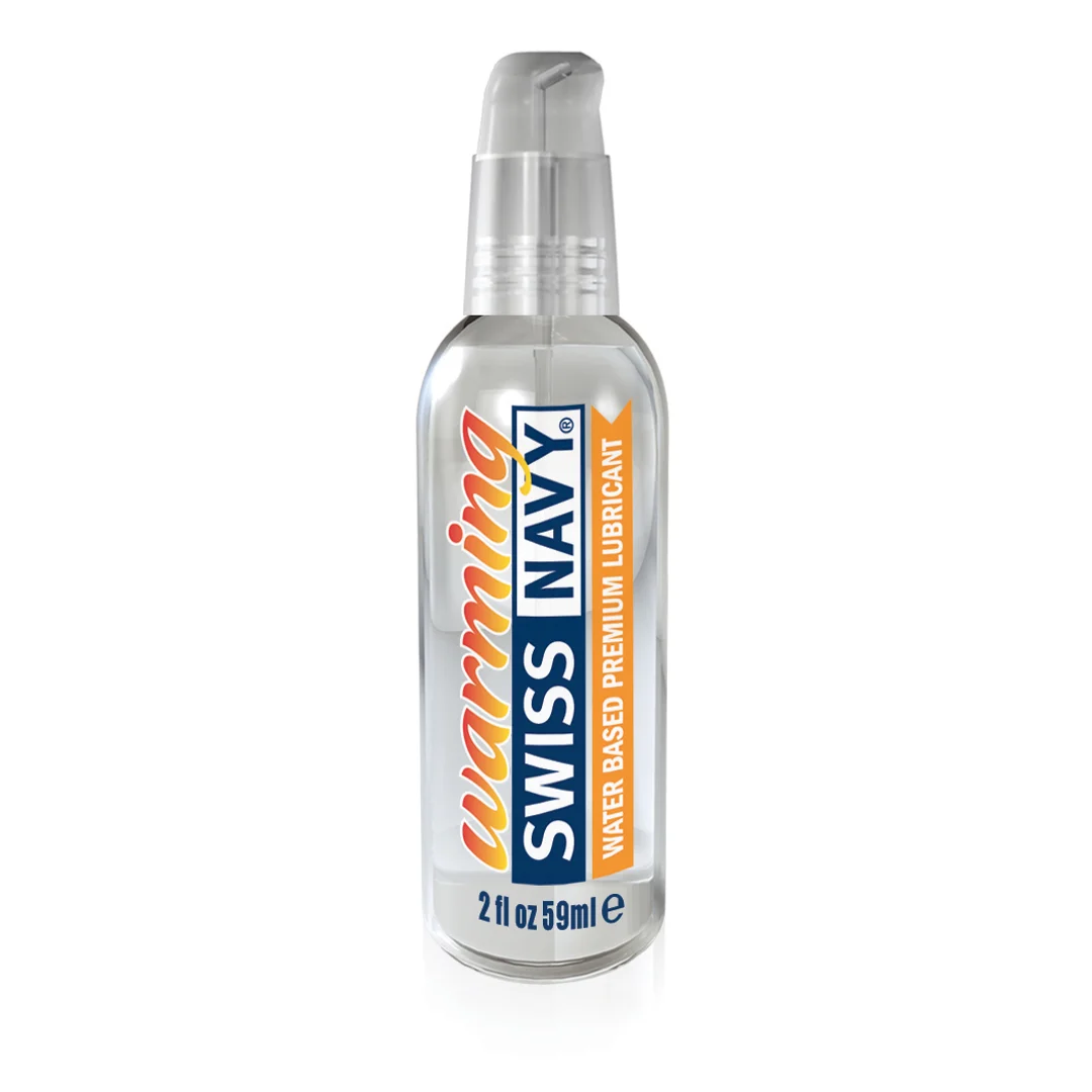 Lubrifiant à base d’eau, gel premium chauffant, en flacon de voyage anti fuite, sans parfum et sans goût, 59 ml, Swiss Navy – Image 3