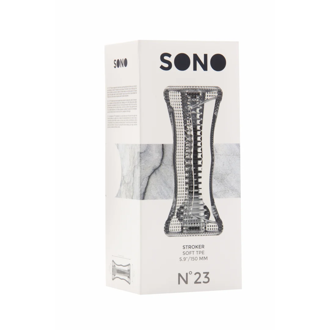 SON023TRA_1 Stroker transparent Sono by Shots No.23 – Image 1