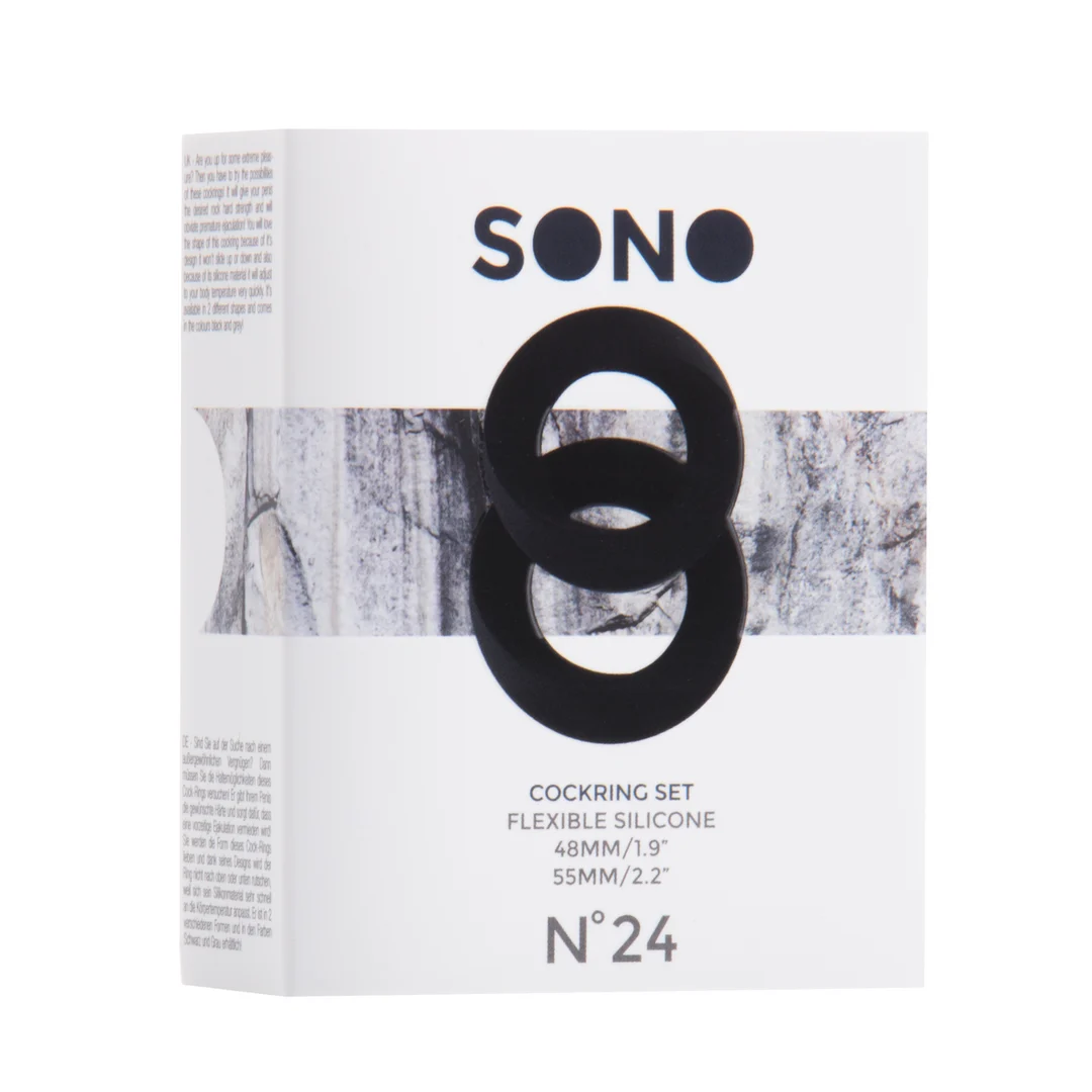Set d'anneaux péniens Sono by Shots No.24 – Image 1