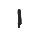 Gaine pénienne avec anneau pour les testicules, extension pénienne élastique – Image 2